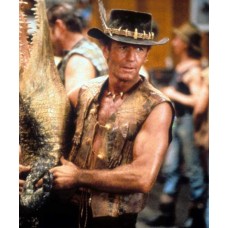 Paul Hogan Crocodile Dundee Leather Vest